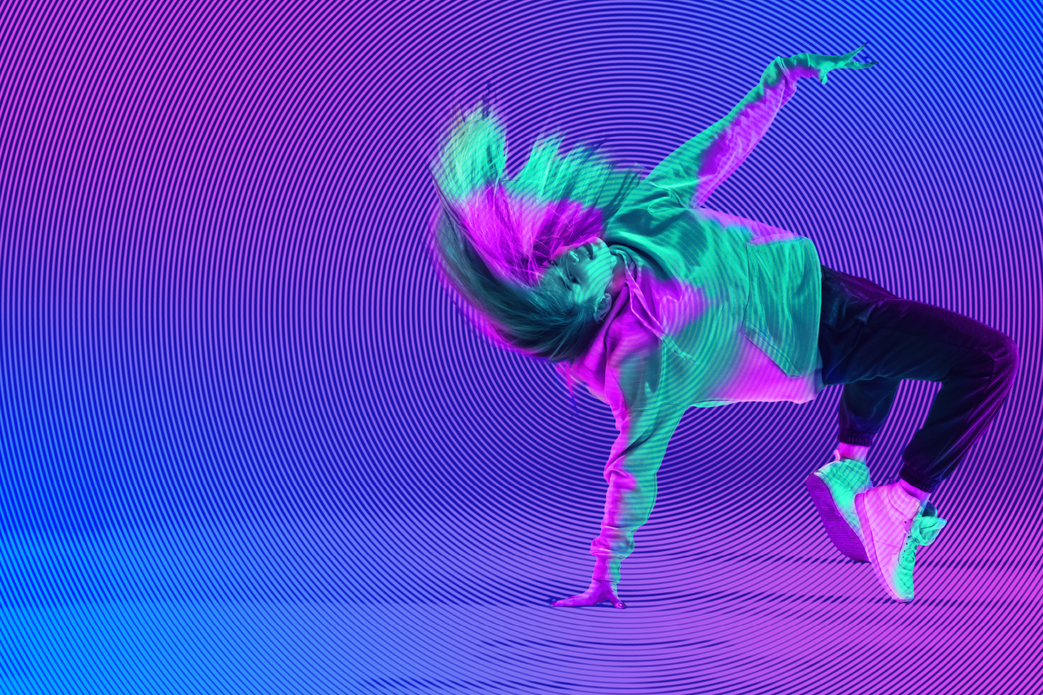 woman dancing
